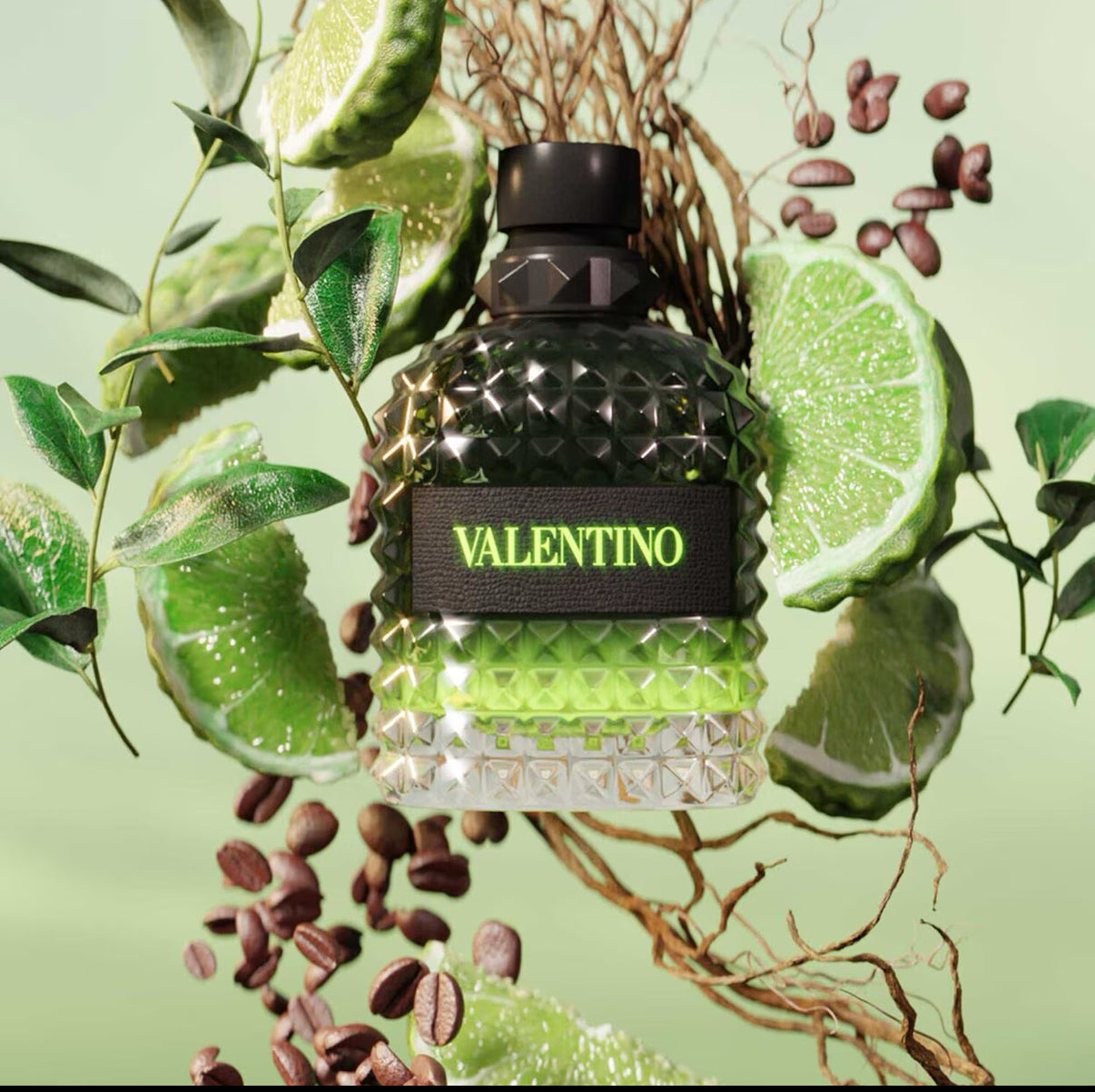 Valentino Uomo Born in Roma Green Stravaganza